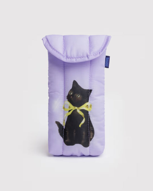 Baggu | Puffy Glasses Case - Fancy Cats