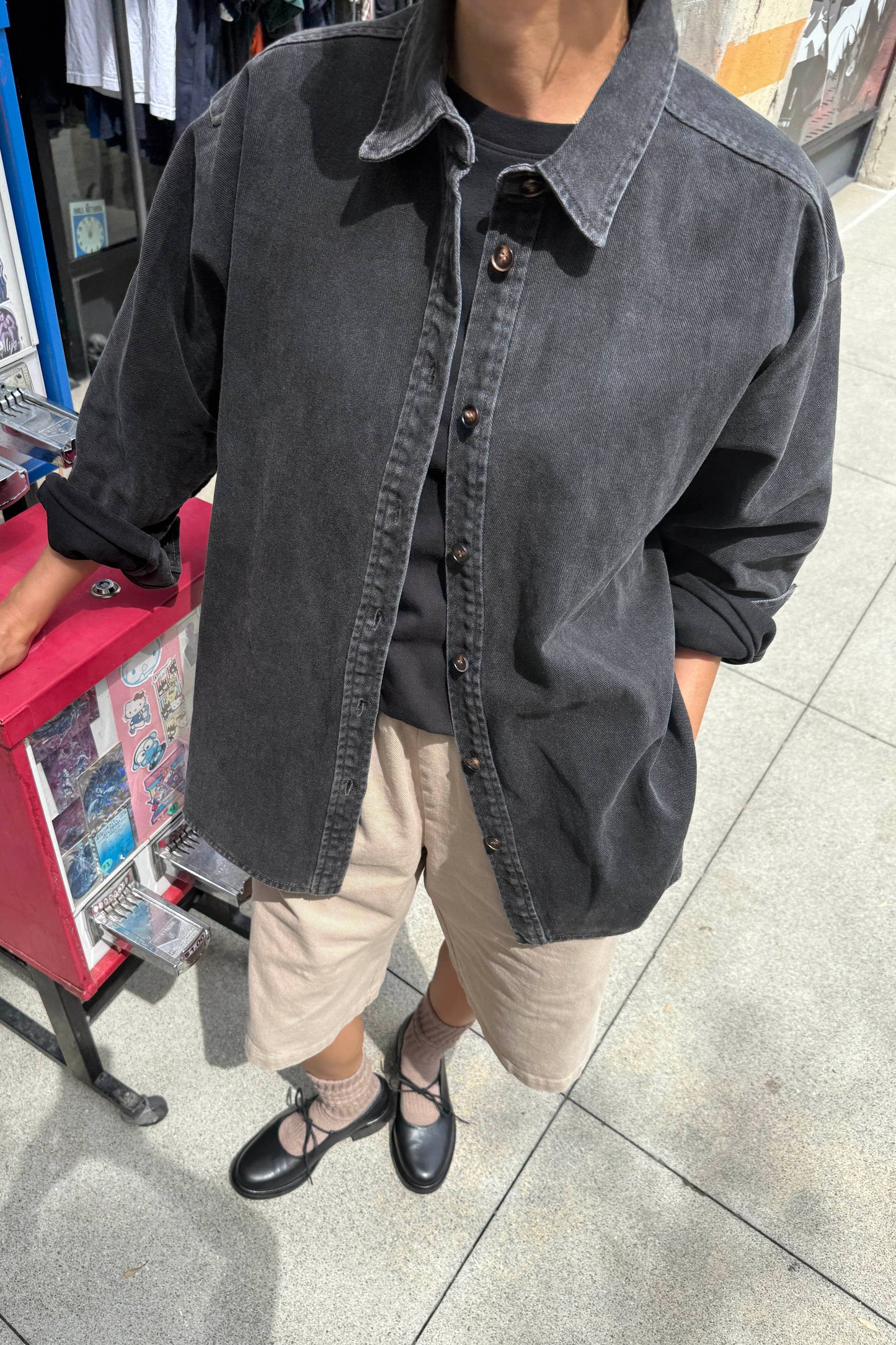 Le Bon Shoppe | Theo Jacket  - Black Denim