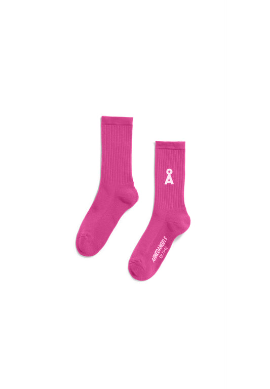ARMEDANGELS | Saamus Bold Socks - Very Berry