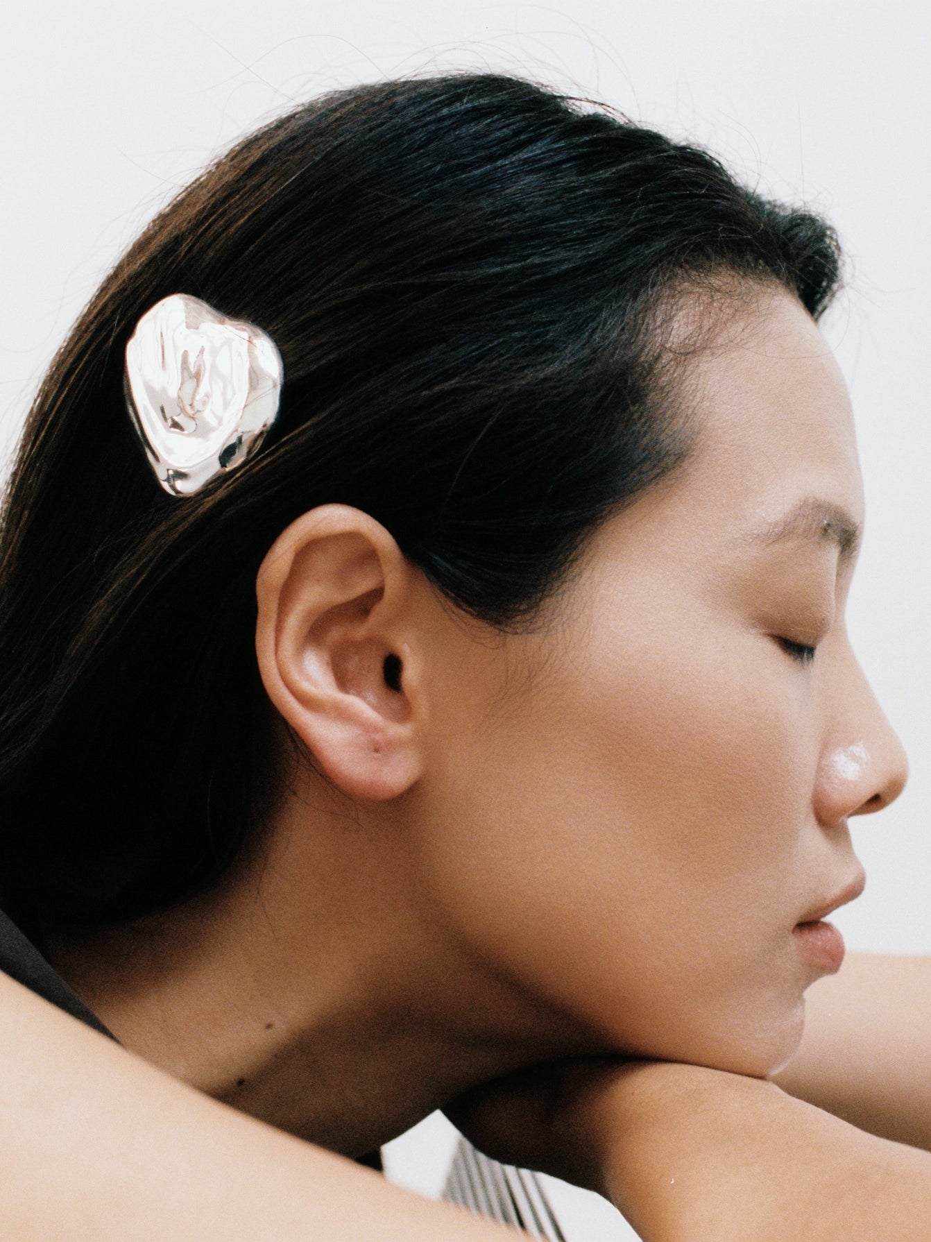 Wolf Circus | Bean Barrette in Silver