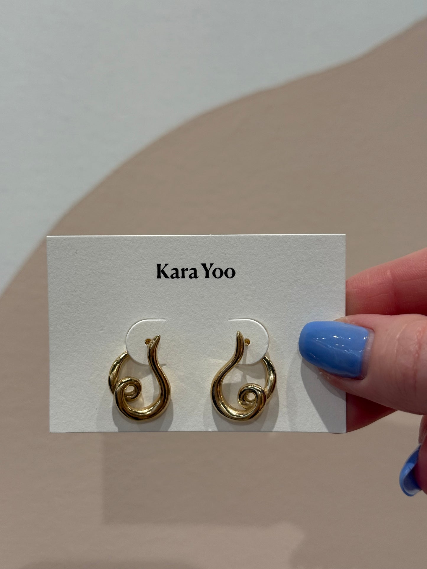 Kara Yoo | Loop Studs - 14k Gold Plated (1 micron)