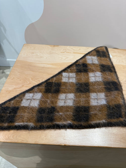 Des Petite Hauts | Coline Triangle Scarf - Argyle Ourson