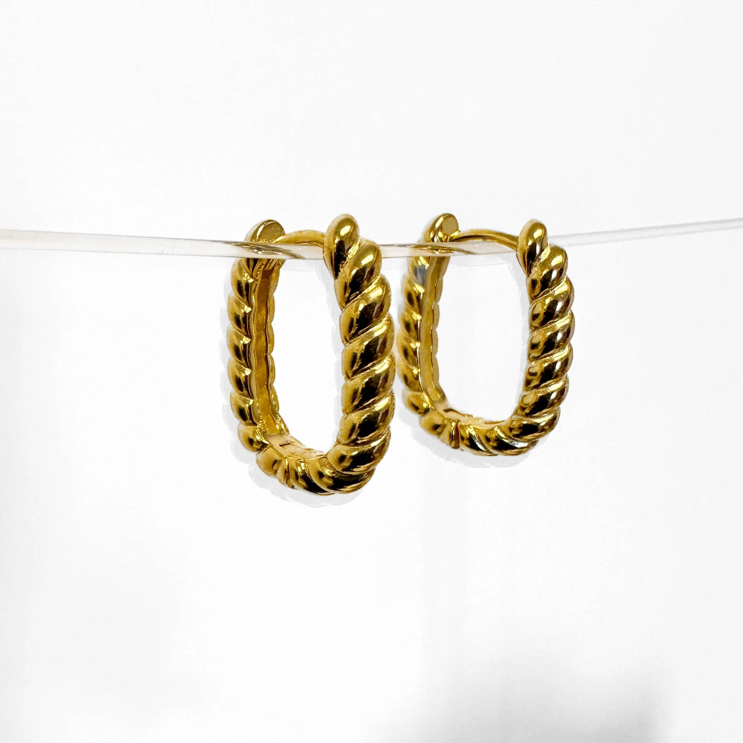 Love Local Jewelry | Brooklyn Twist Hoops 20mm - Gold