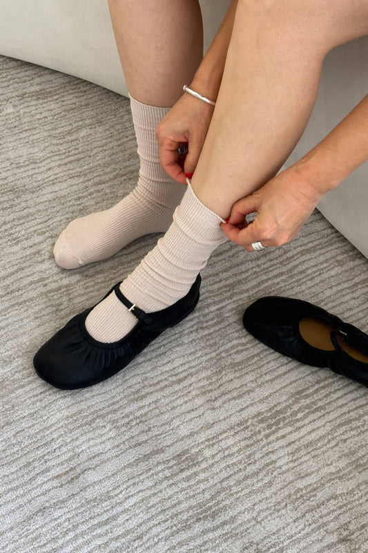 Le Bon Shoppe | Trouser Socks - Eggnog