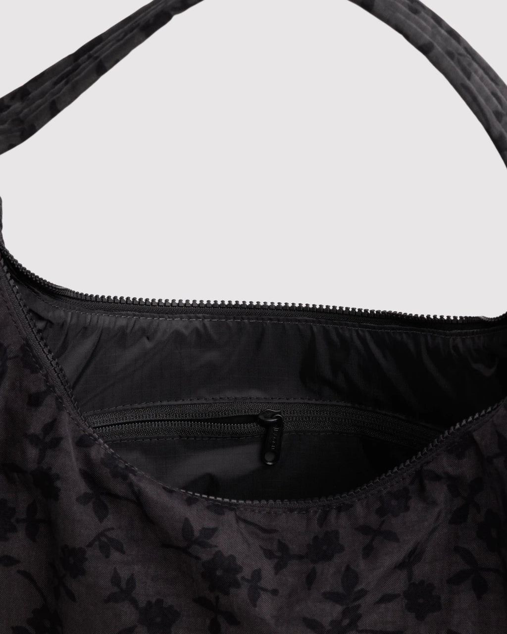 Baggu | Nylon Shoulder Bag - Charcoal Ditsy Floral
