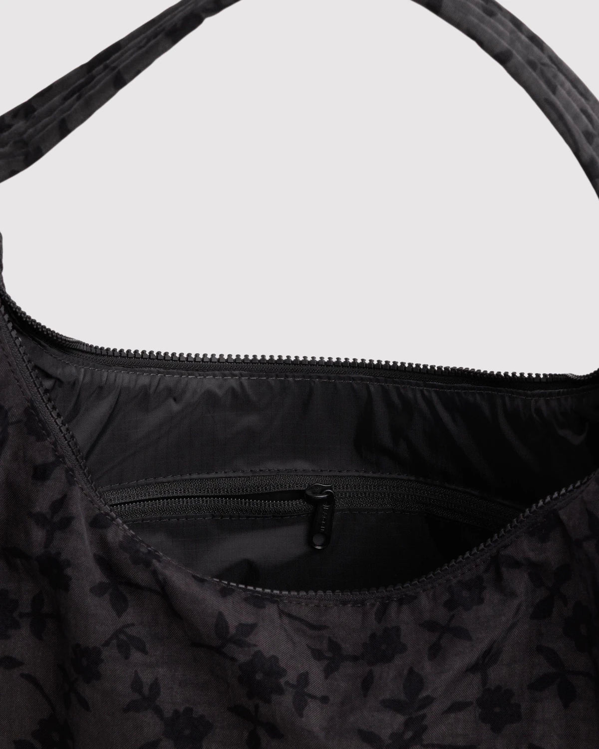 Baggu | Nylon Shoulder Bag - Charcoal Ditsy Floral