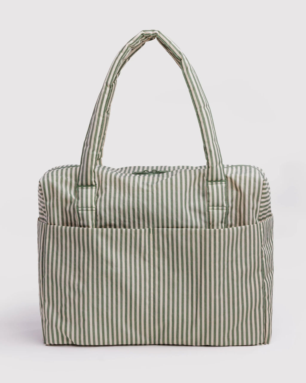 Baggu | Cloud Carry On - Sage Stripe