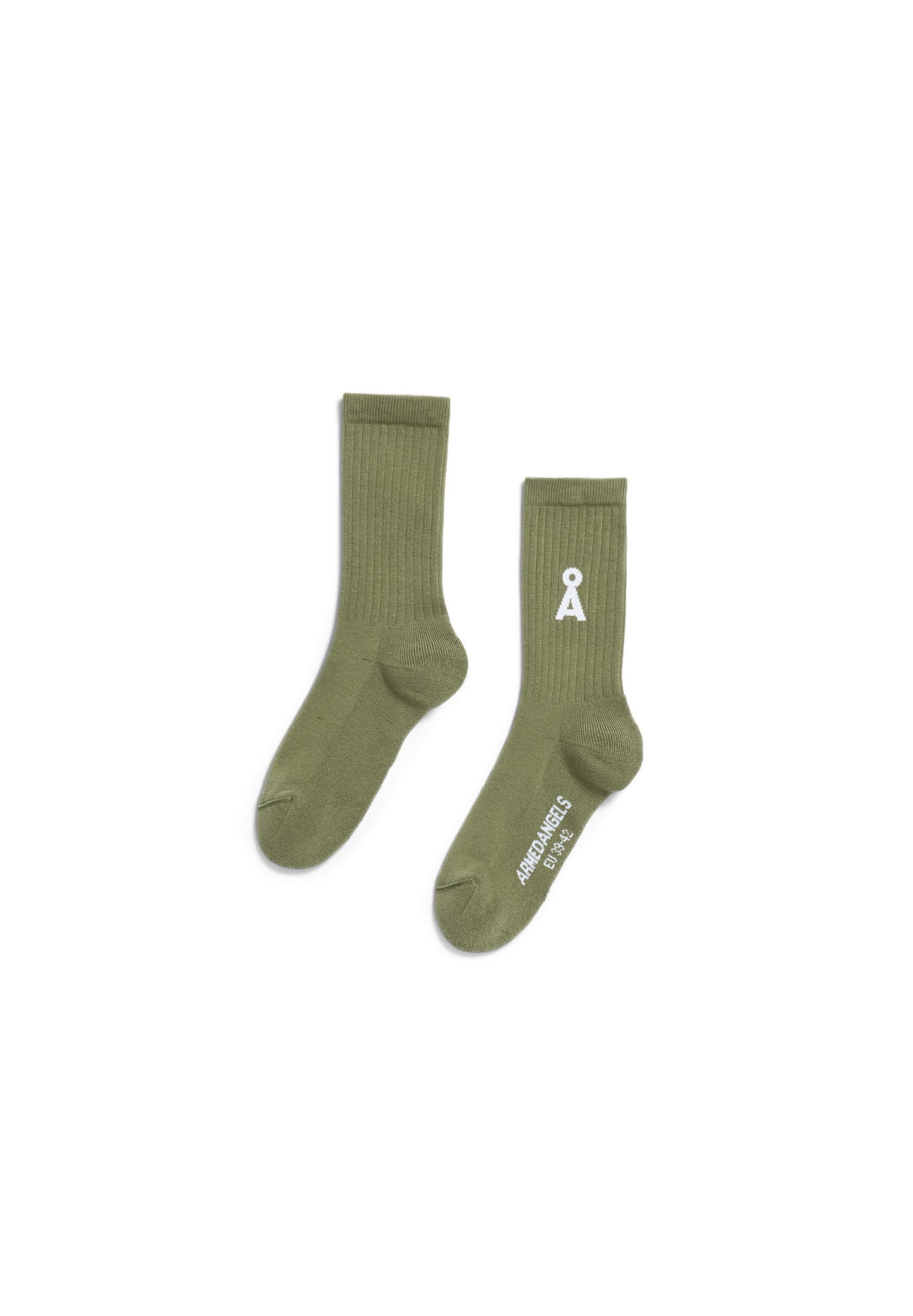 ARMEDANGELS | Saamus Bold Socks - Fatigue Green
