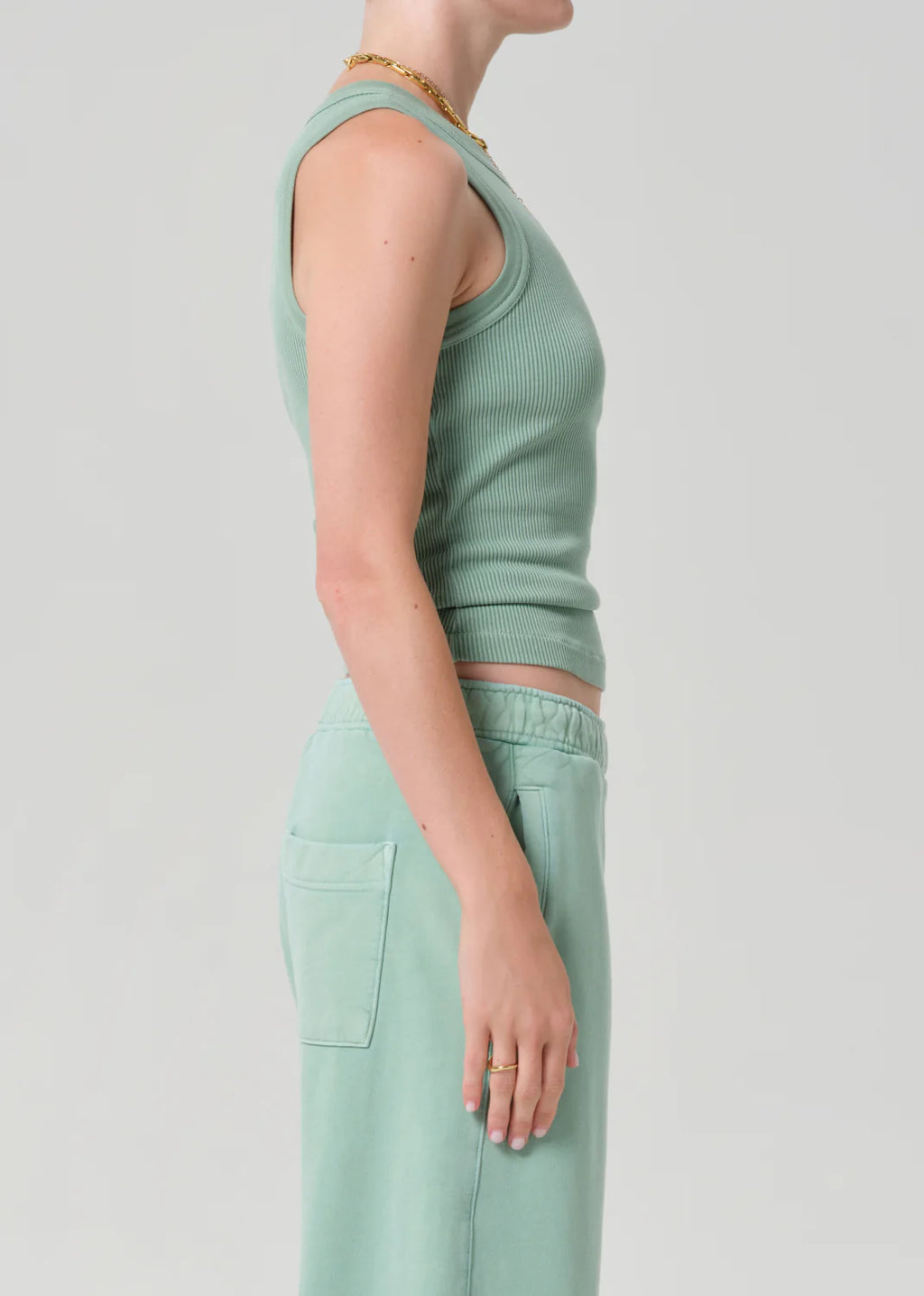 Citizens of Humanity | Isabel Rib Tank - Mint