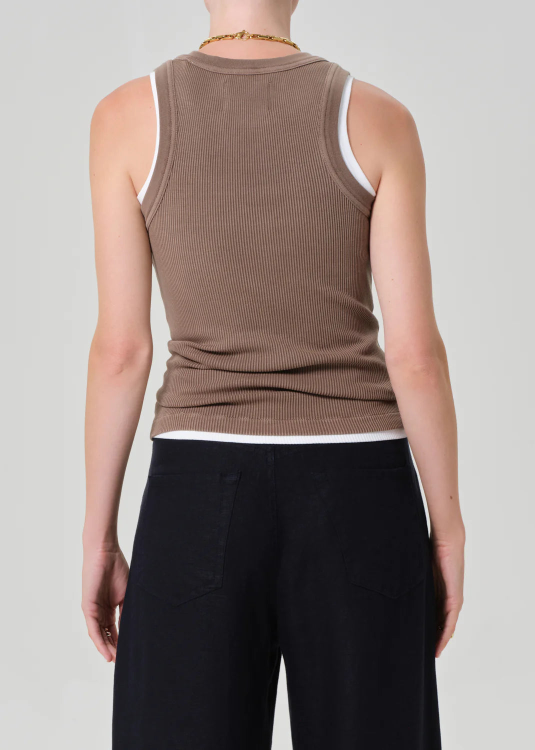 Citizens of Humanity | Isabel Rib Tank - Cocoa