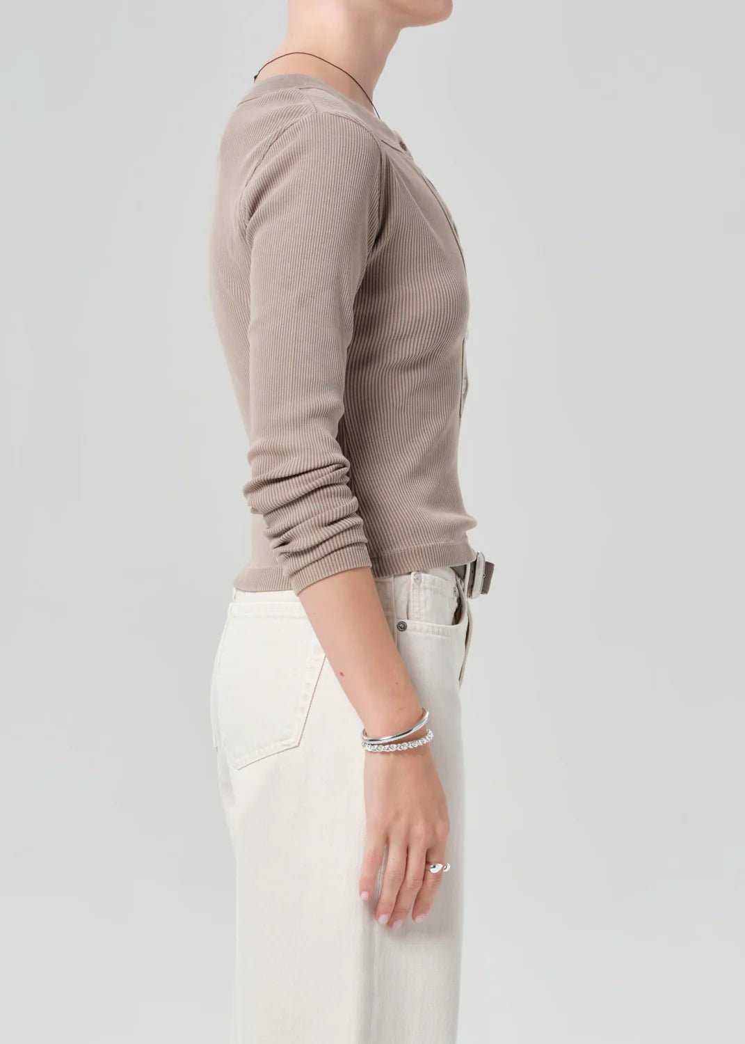 Citizens of Humanity | Nali Short Sleeve Henley - Sandatlas