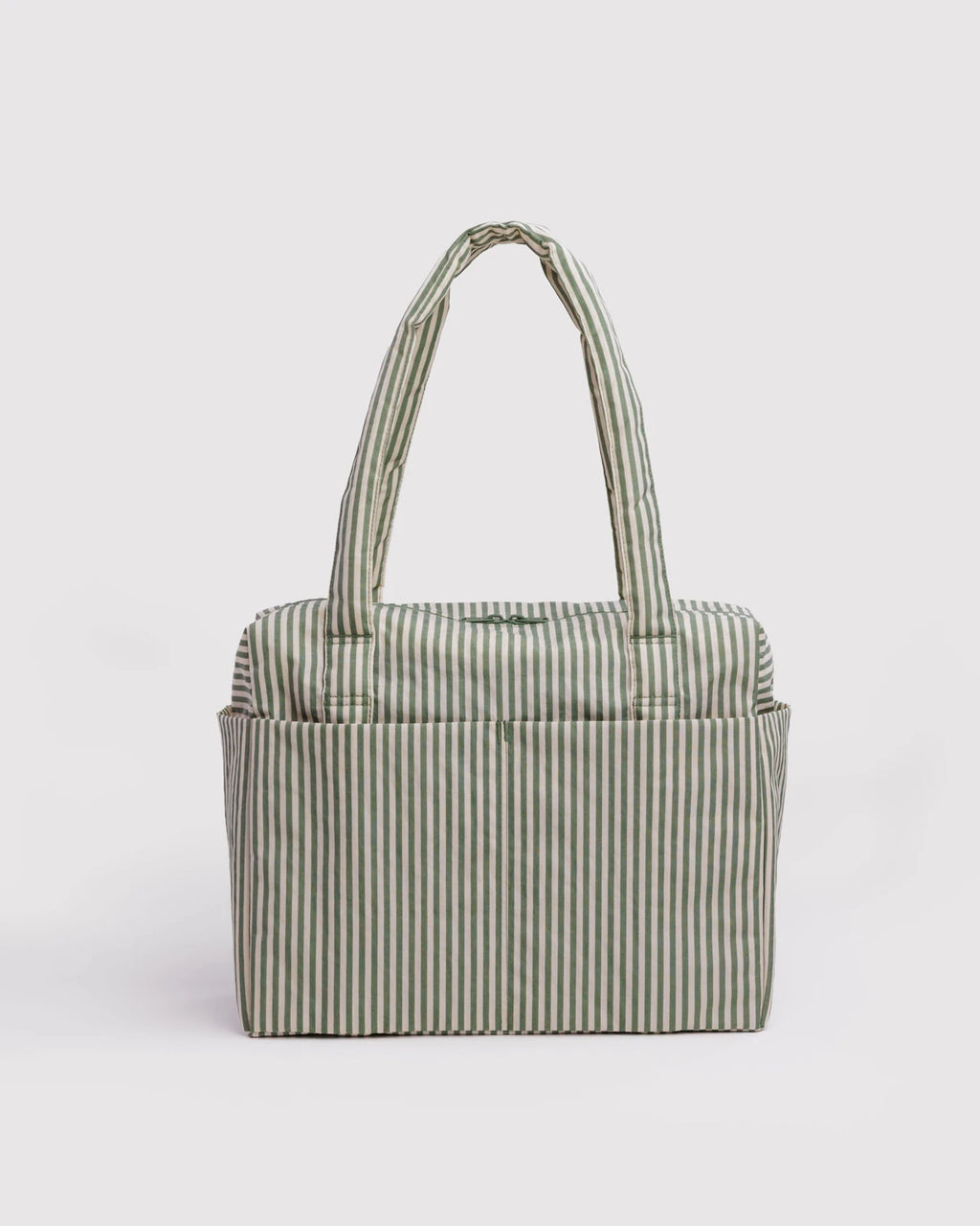 Baggu | Small Cloud Carry On - Sage Stripe