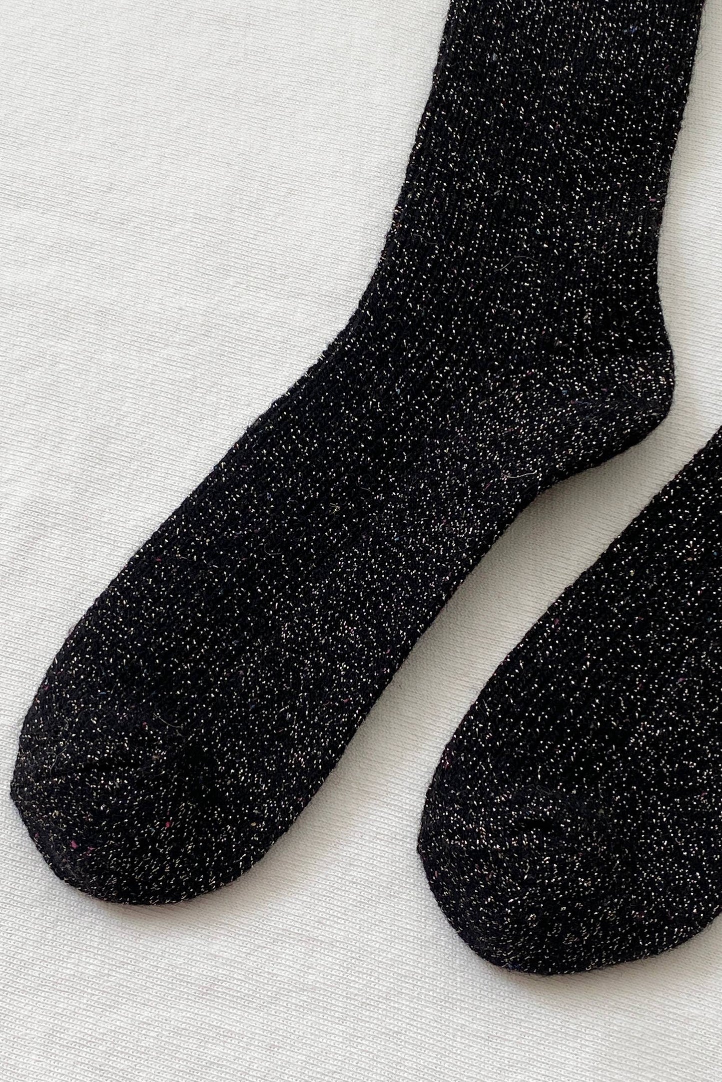 Le Bon Shoppe | Winter Sparkle Socks - Black