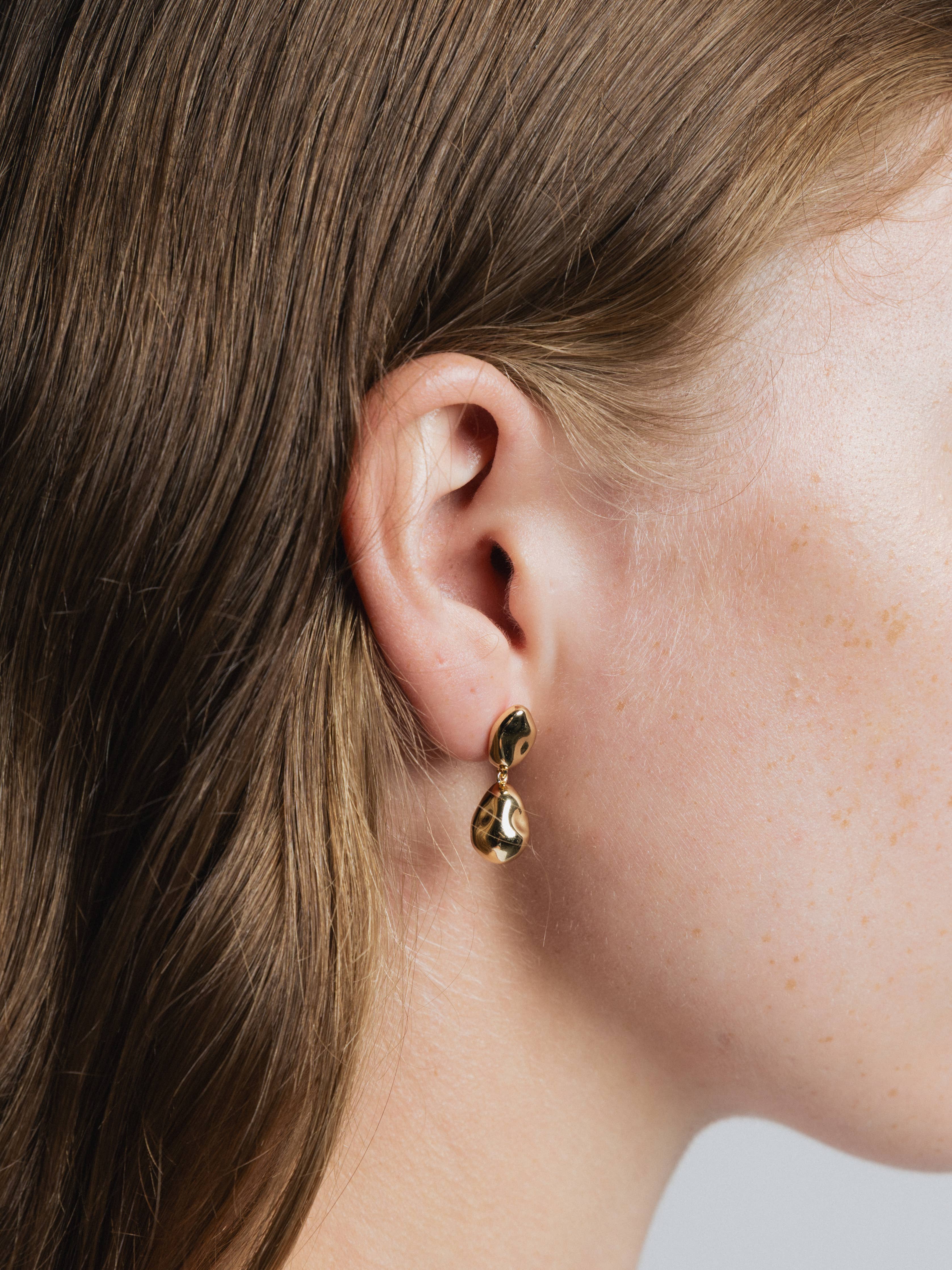 Wolf Circus | Pinto Earrings in Gold