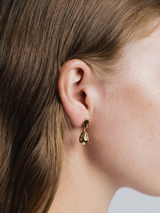 Wolf Circus | Pinto Earrings in Gold
