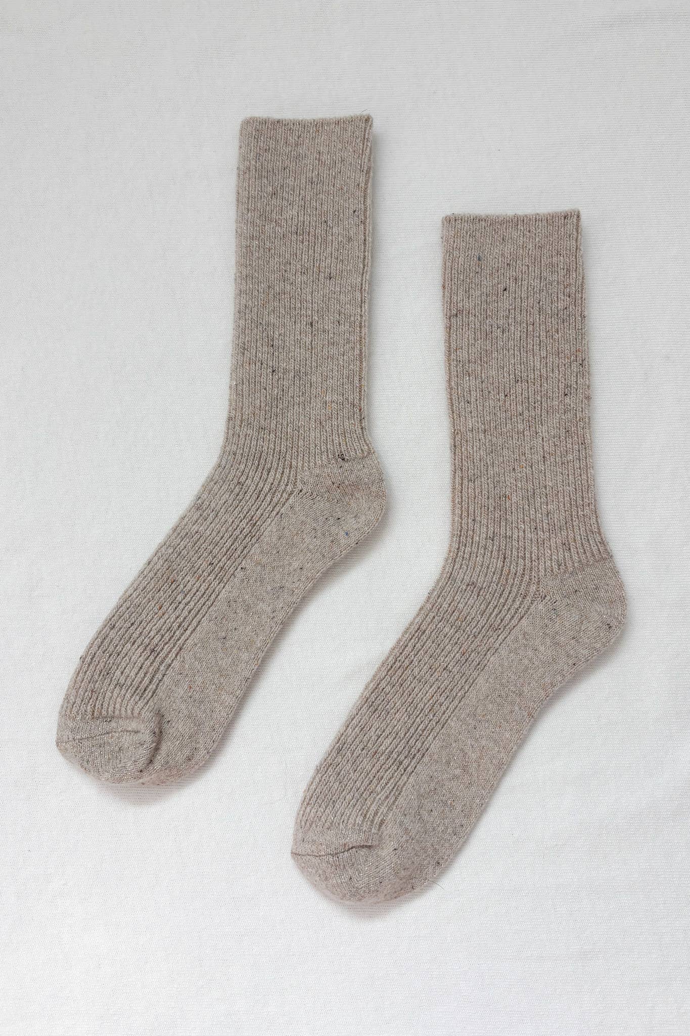 Le Bon Shoppe | Winter Sparkle Socks - Champagne