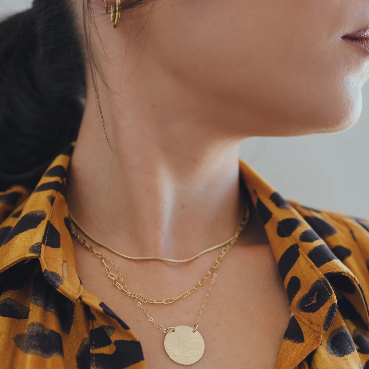 Devi Arts Collective | Gold Ball Layering Necklace