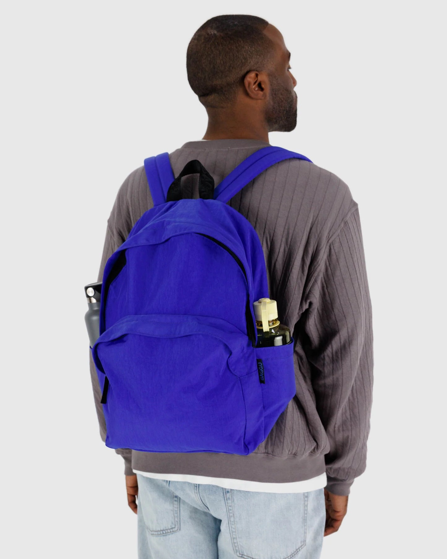 Baggu | Large Nylon Backpack - Lapis