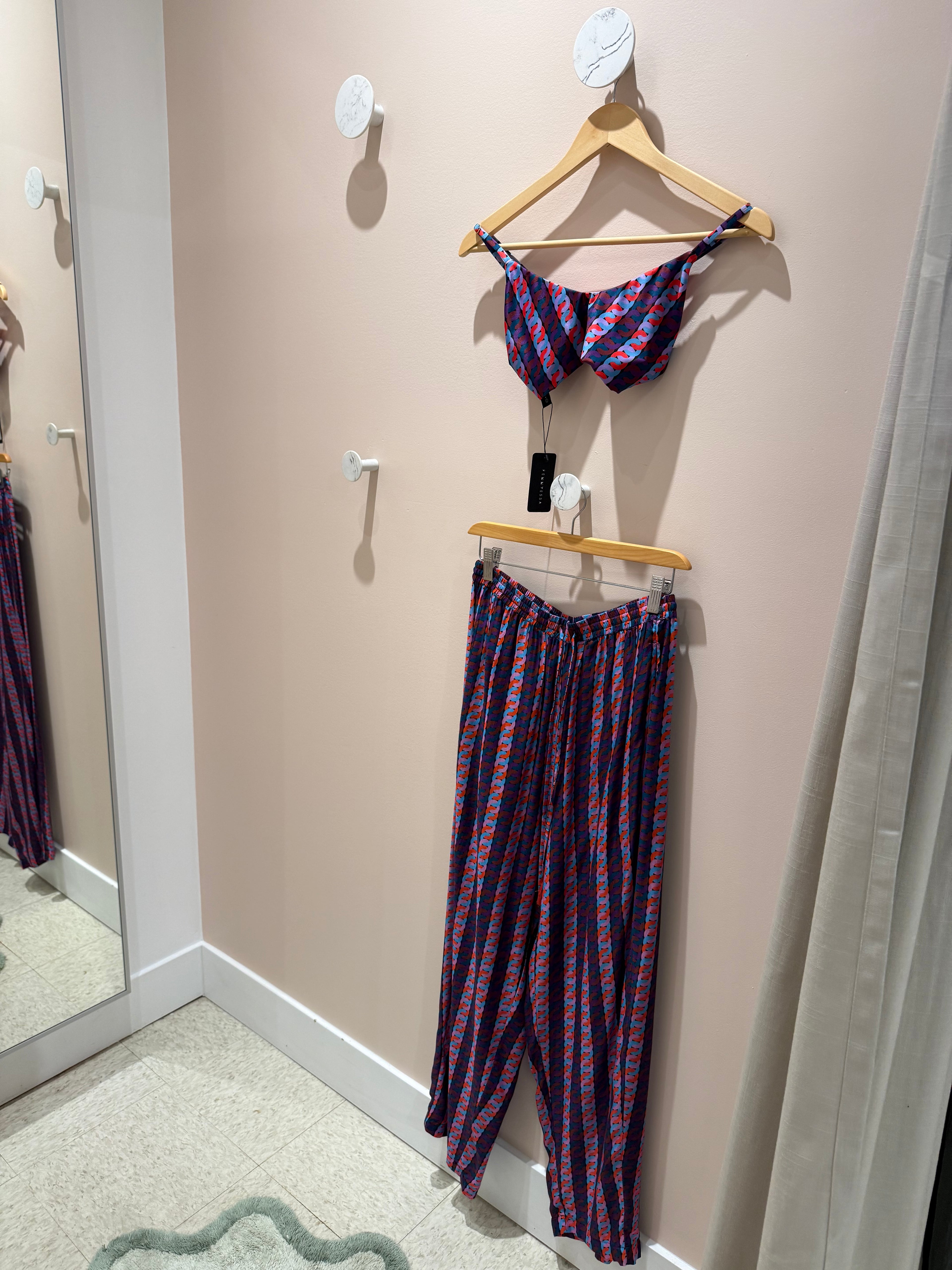 Fenntessa Swim | Care Free Beach Pants - Chains