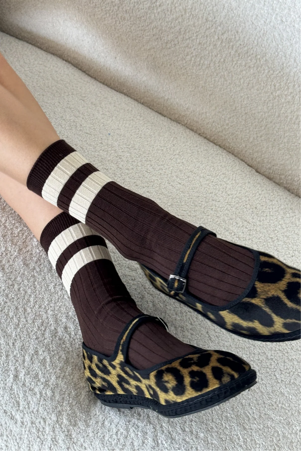 Le Bon Shoppe | Her Varsity Socks - Multiple Colours