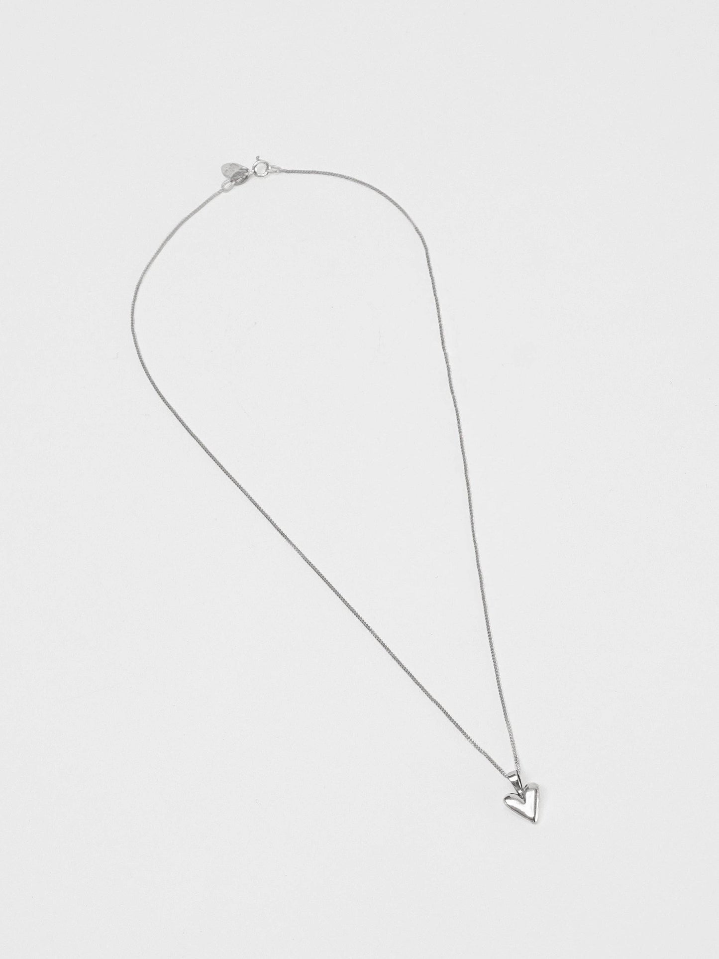 Wolf Circus | Baby Heart Necklace in Sterling Silver