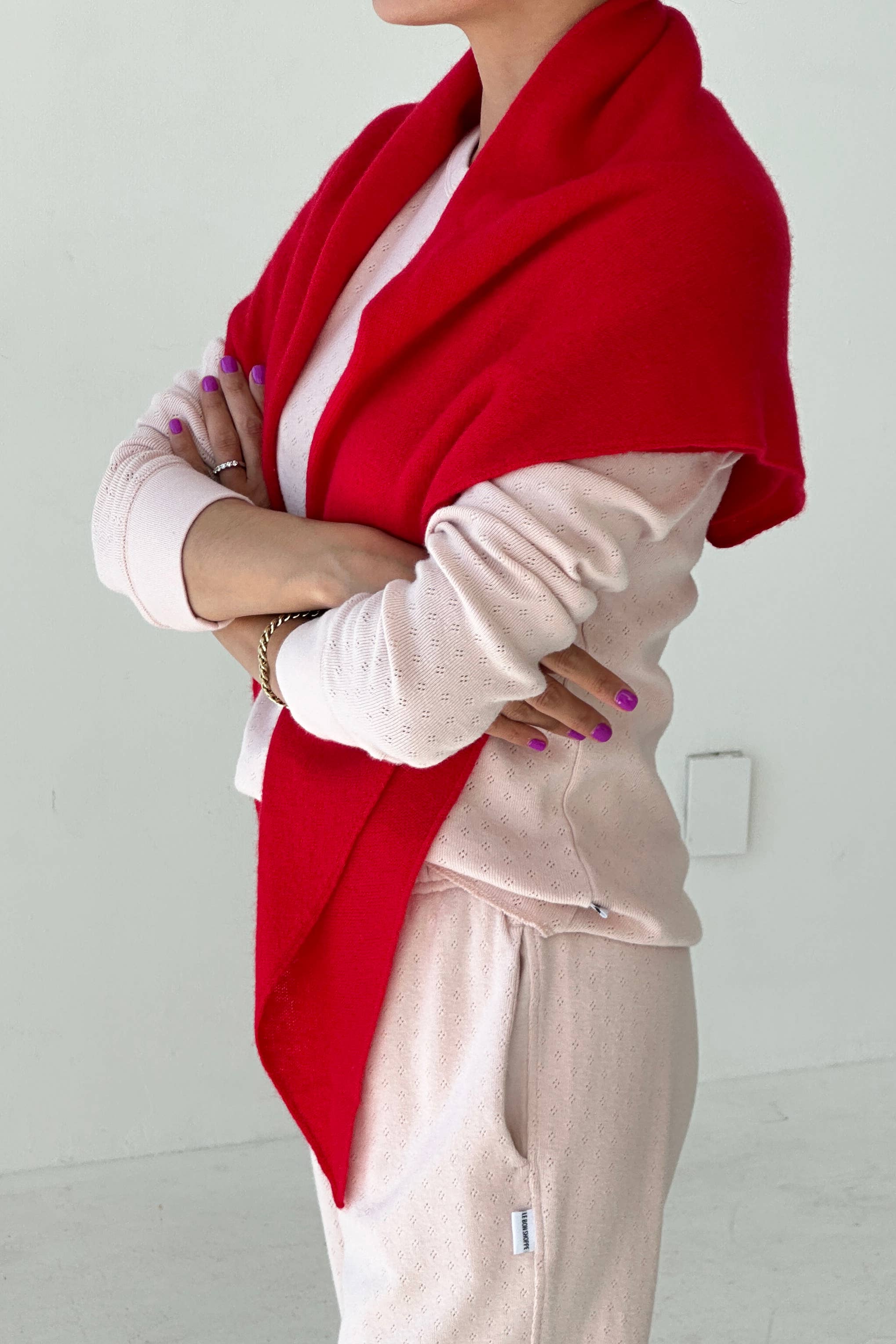 Le Bon Shoppe | Cashmere Shawl - Red