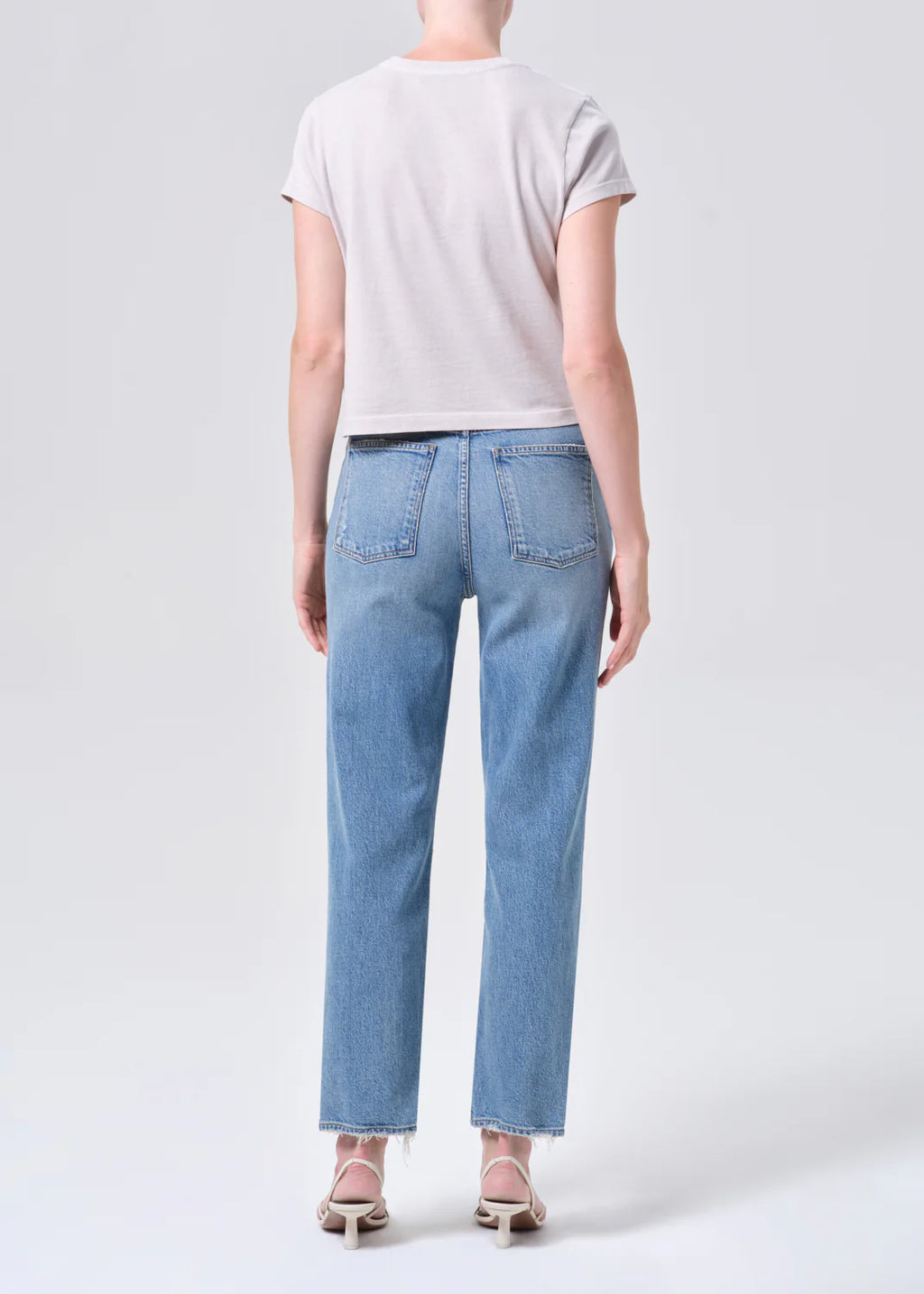 AGOLDE | 90's Pinch Waist Crop - Renew