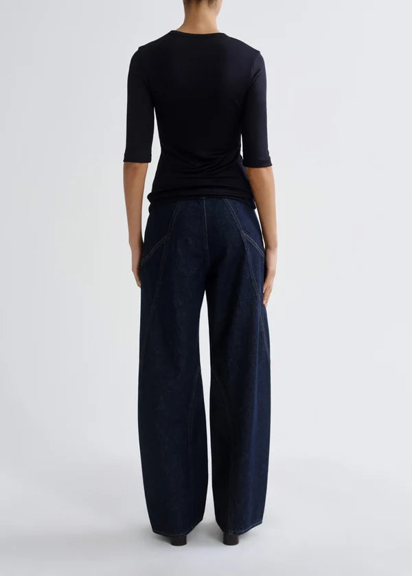 AGOLDE | Saige Tee - Navy