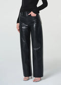 AGOLDE | Arc Jean 32" - Detox Black Leather