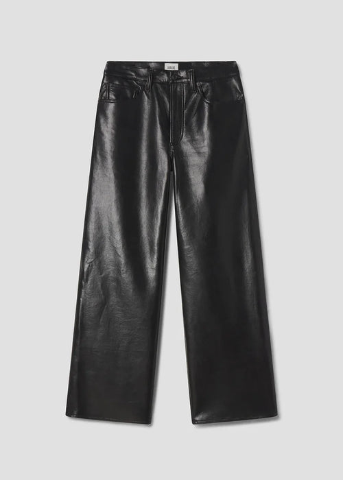 AGOLDE | Arc Jean 32" - Detox Black Leather