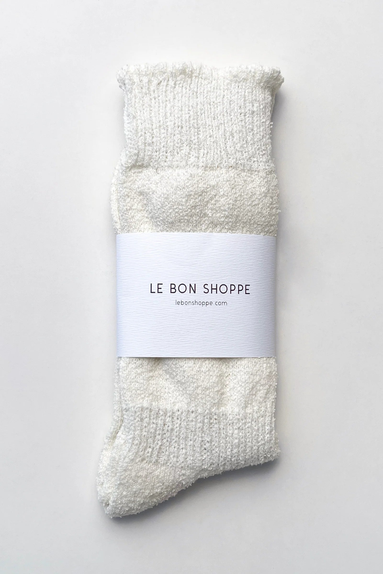 Le Bon Shoppe | Airy Puffin Sock | Salt