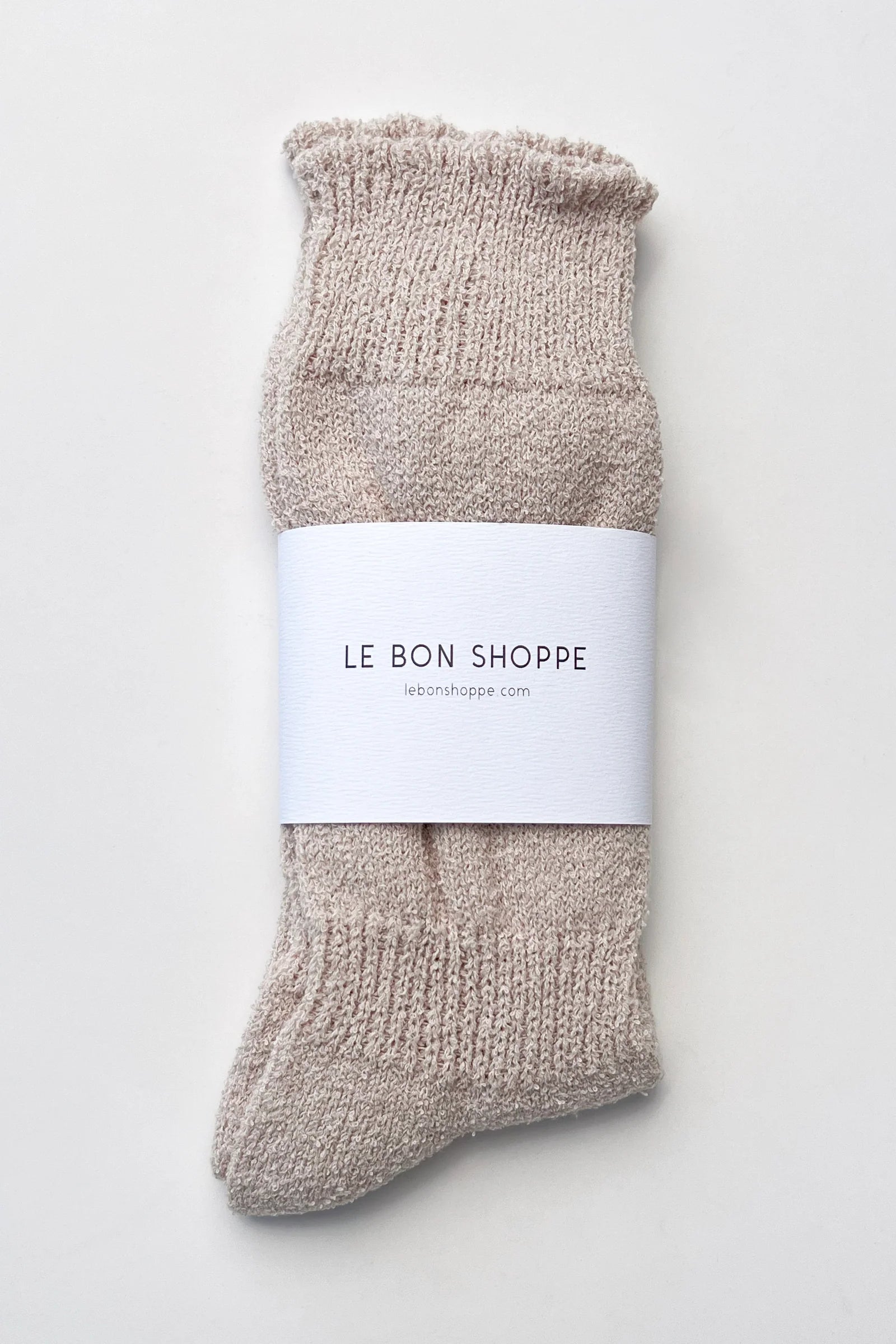 Le Bon Shoppe | Airy Puffin Sock - Whole Wheat