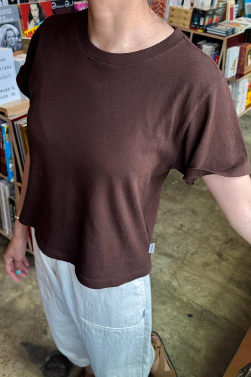 Le Bon Shoppe | Airy Darling Tee - Dark Cacao