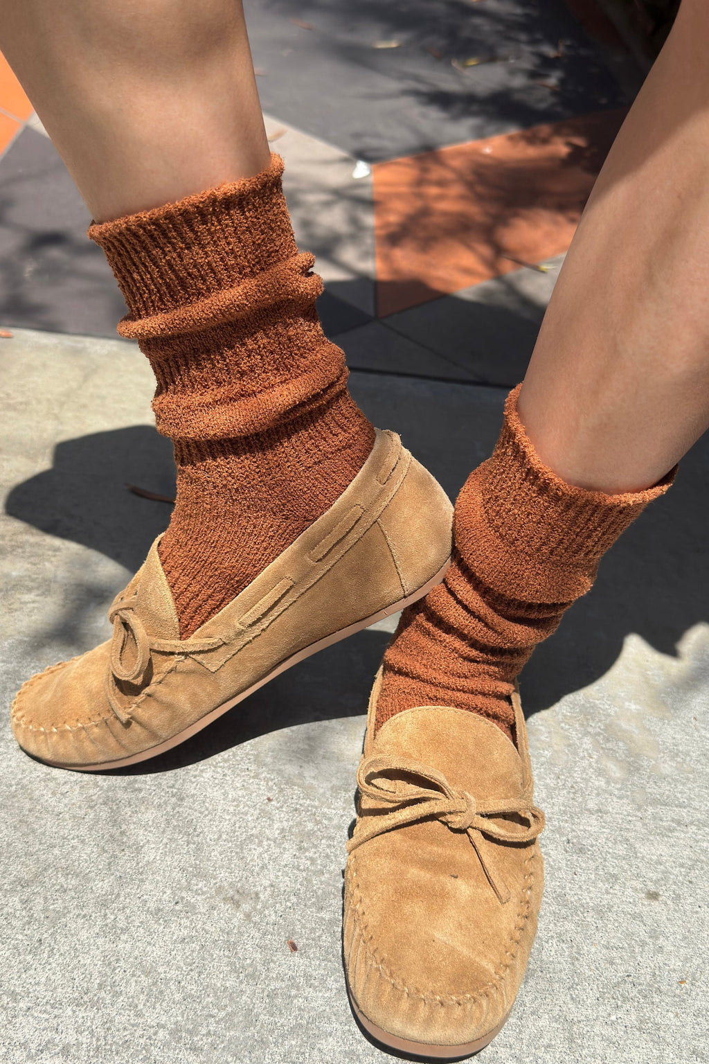 Le Bon Shoppe | Airy Puffin Sock - Whisky