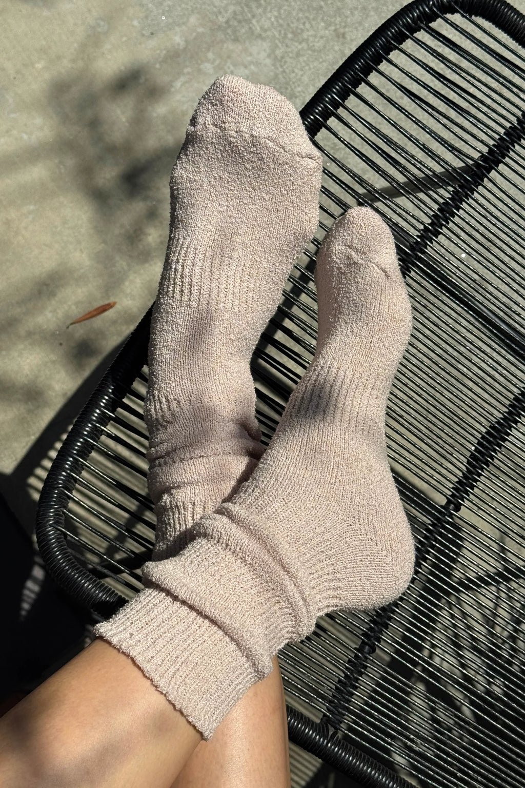 Le Bon Shoppe | Airy Puffin Sock - Whole Wheat