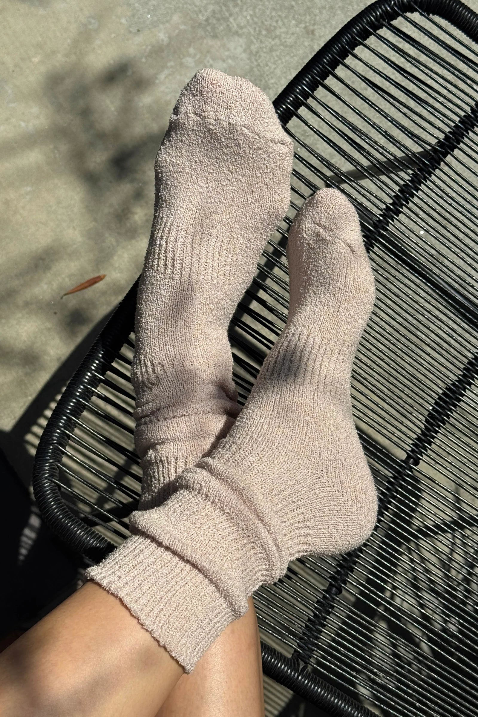 Le Bon Shoppe | Airy Puffin Sock - Whole Wheat