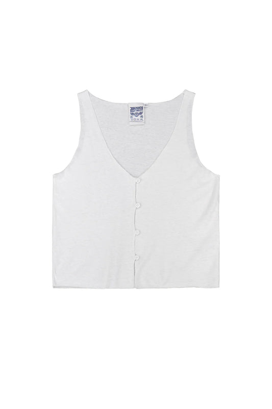 Jungmaven | Anacapa Vest - Washed White