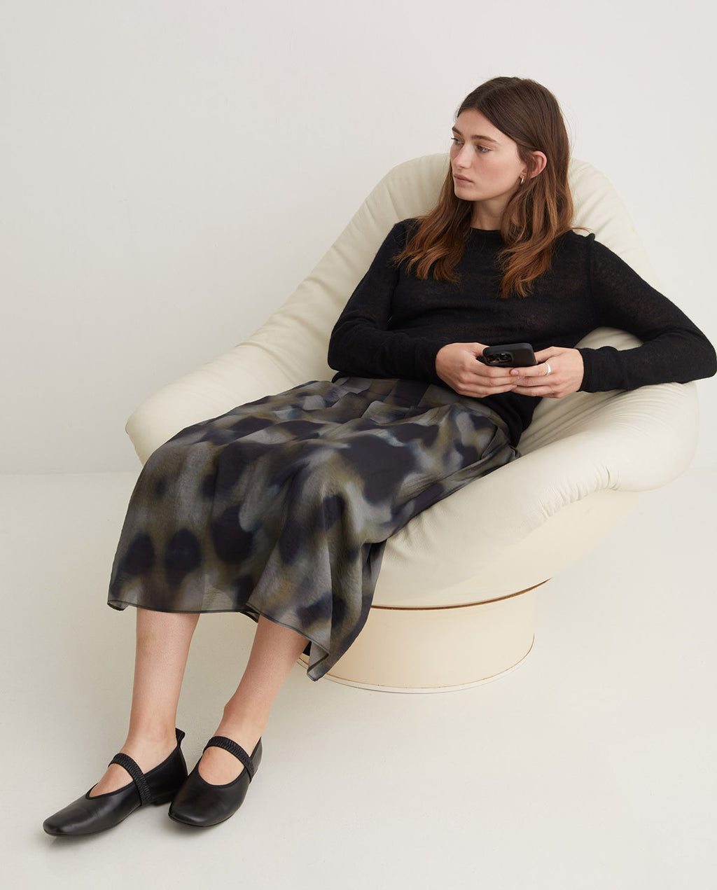 Yerse | Jumper Boat Neck Black
