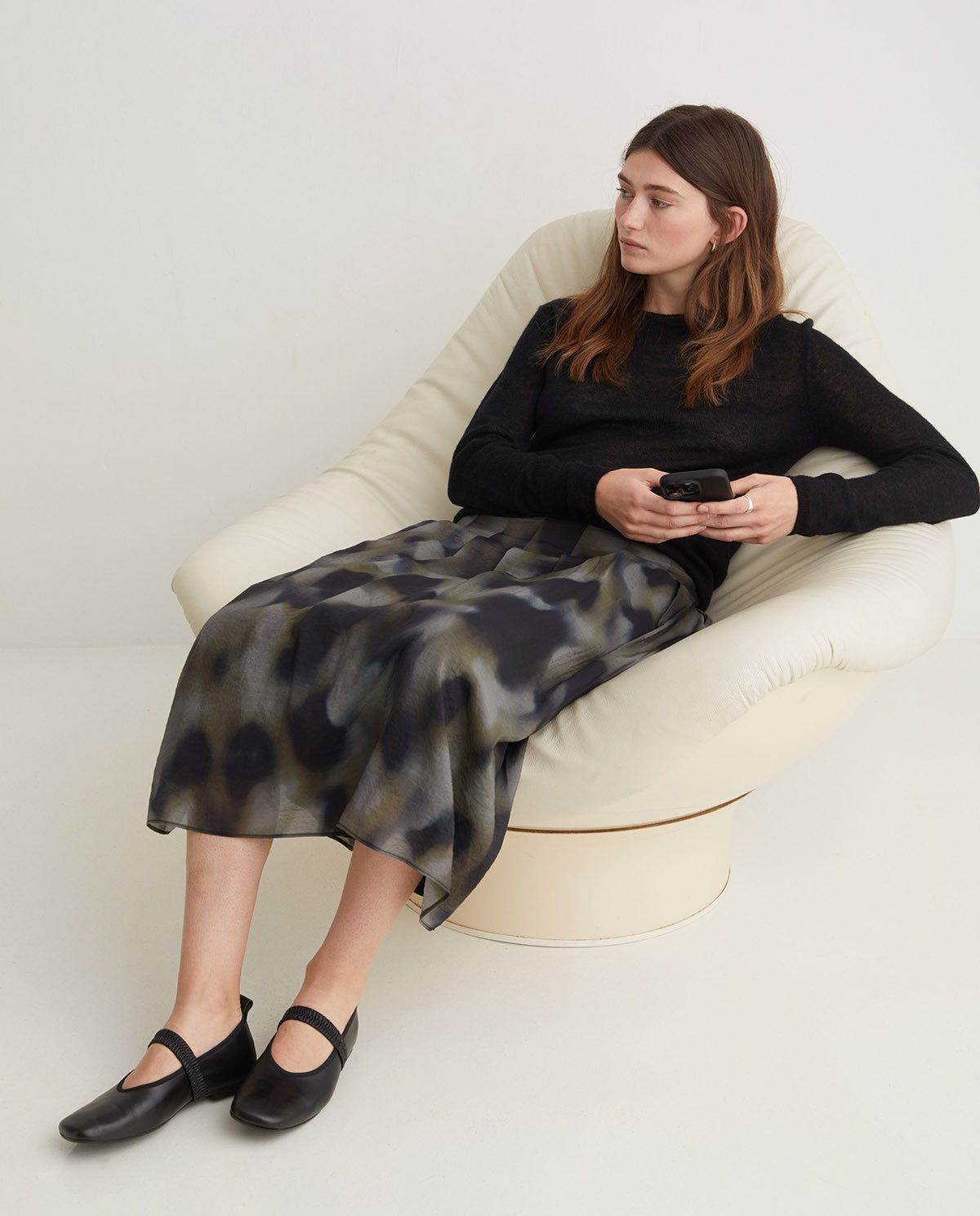 Yerse | Jumper Boat Neck Black
