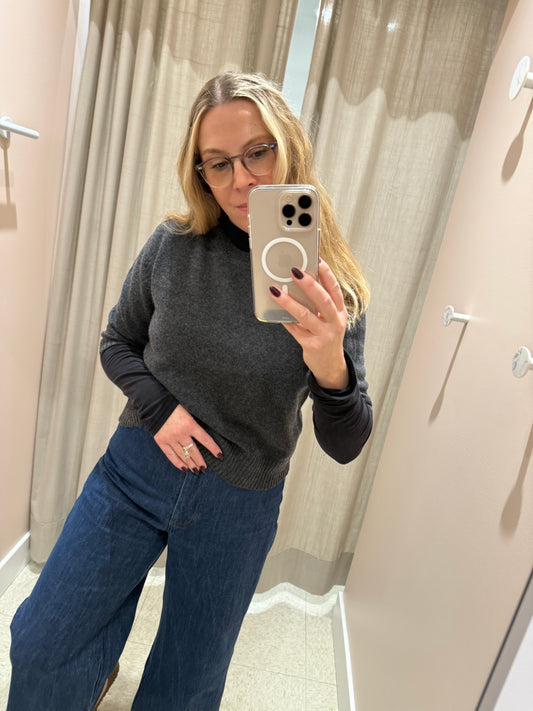 Naif | Holly Sweater - Charcoal