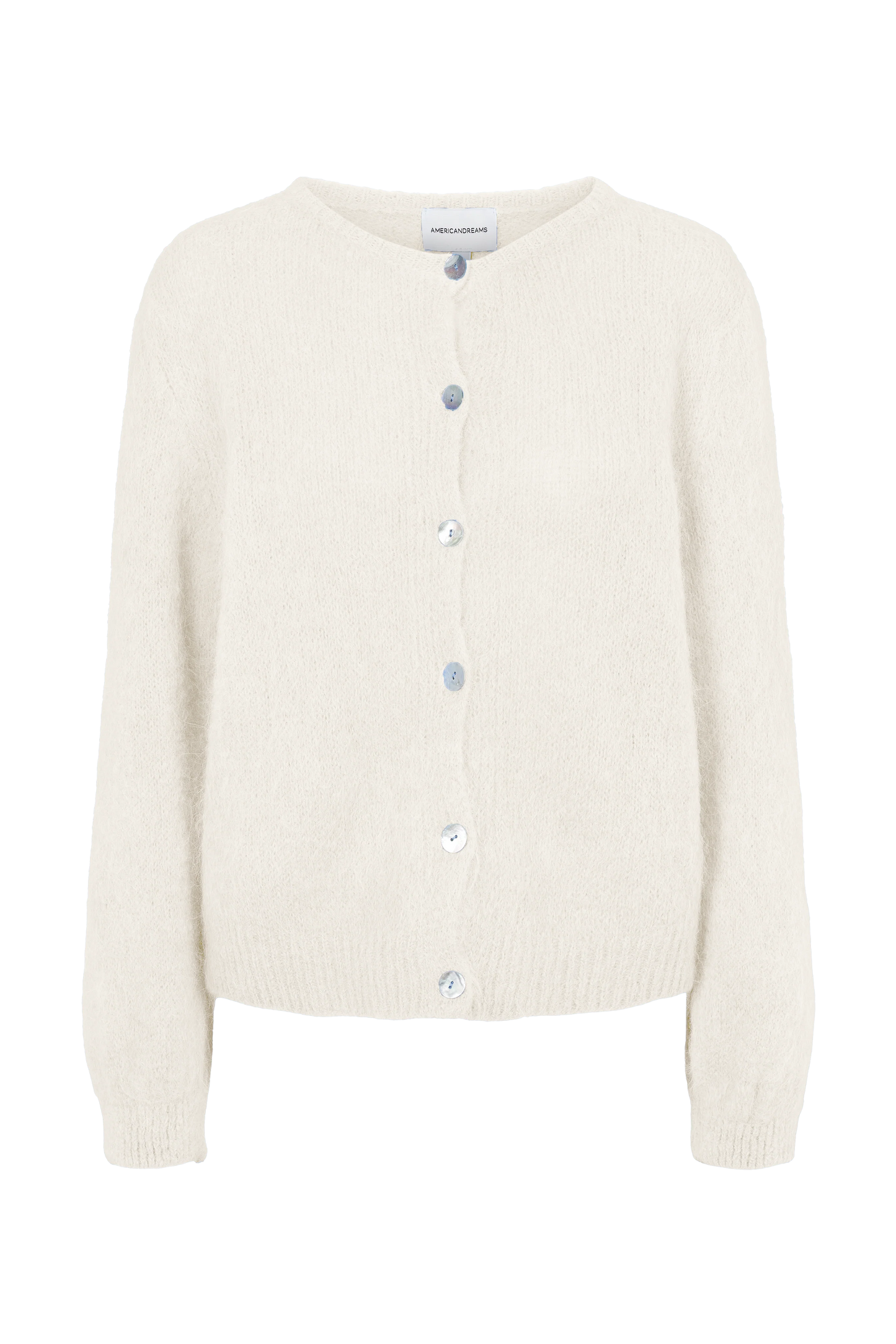 American Dreams | Susan Alpaca Cardigan - White