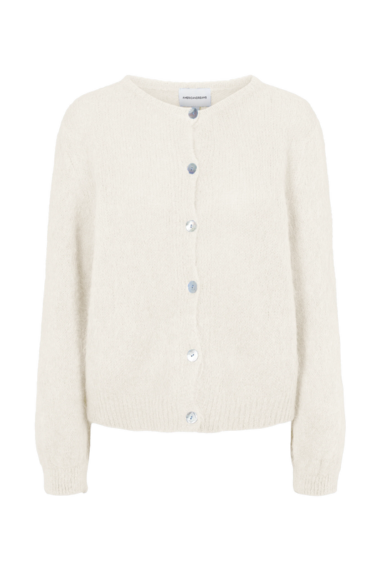 American Dreams | Susan Alpaca Cardigan - White