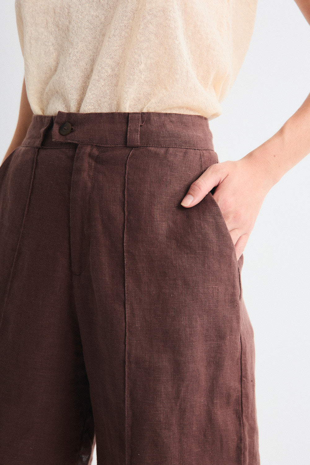 Mus & Bombon | Arani Bermudas - Brown