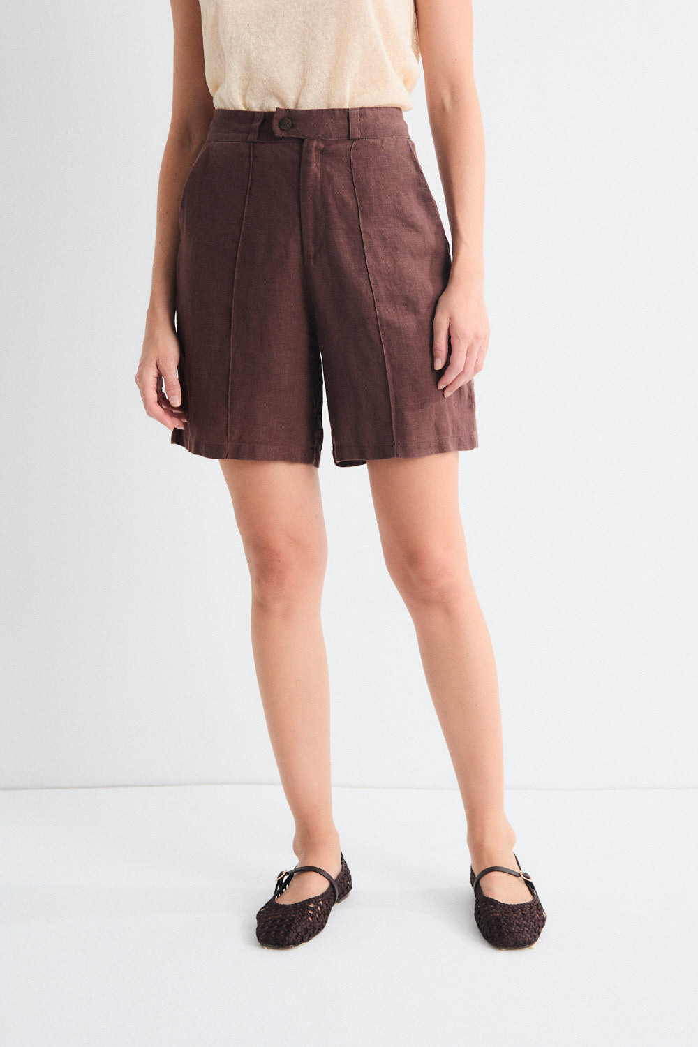 Mus & Bombon | Arani Bermudas - Brown