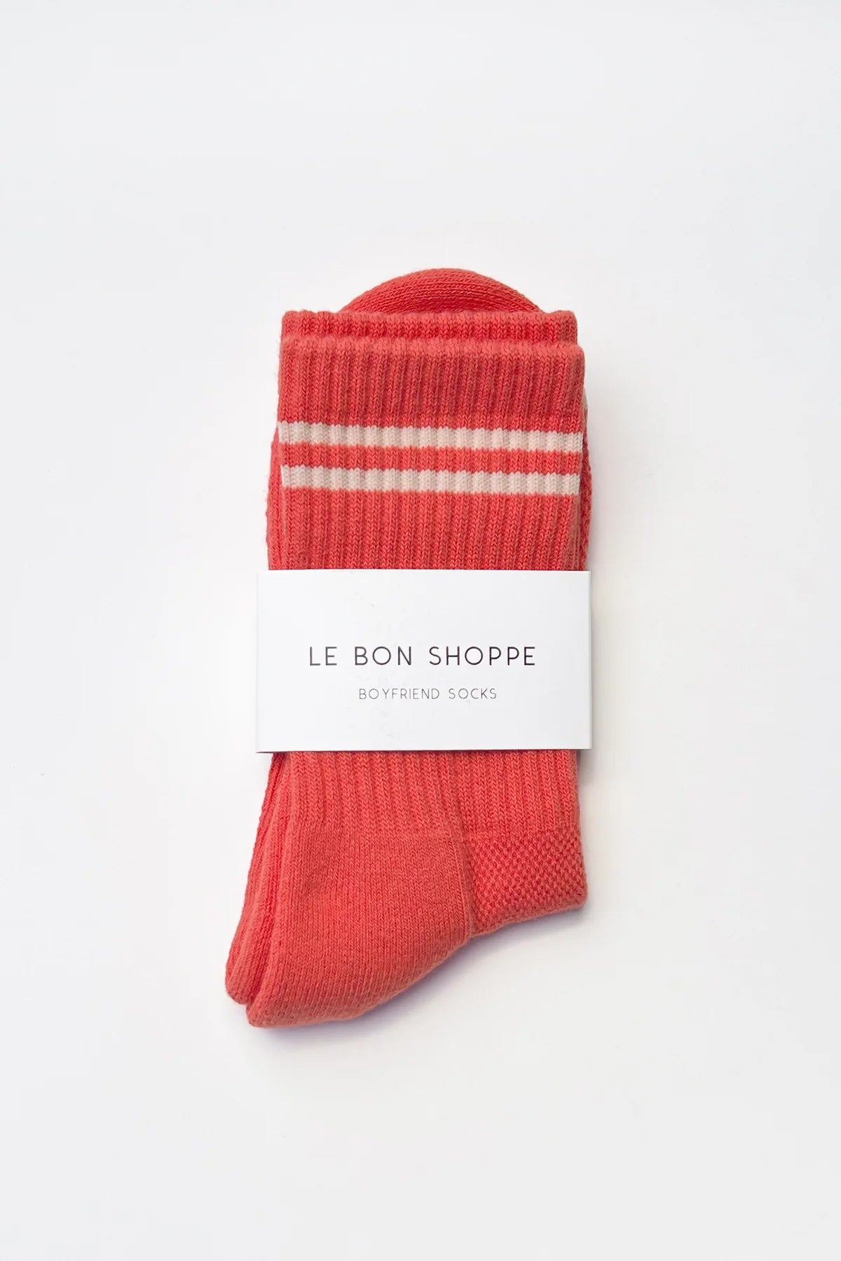 Le Bon Shoppe | Boyfriend Socks - Coral