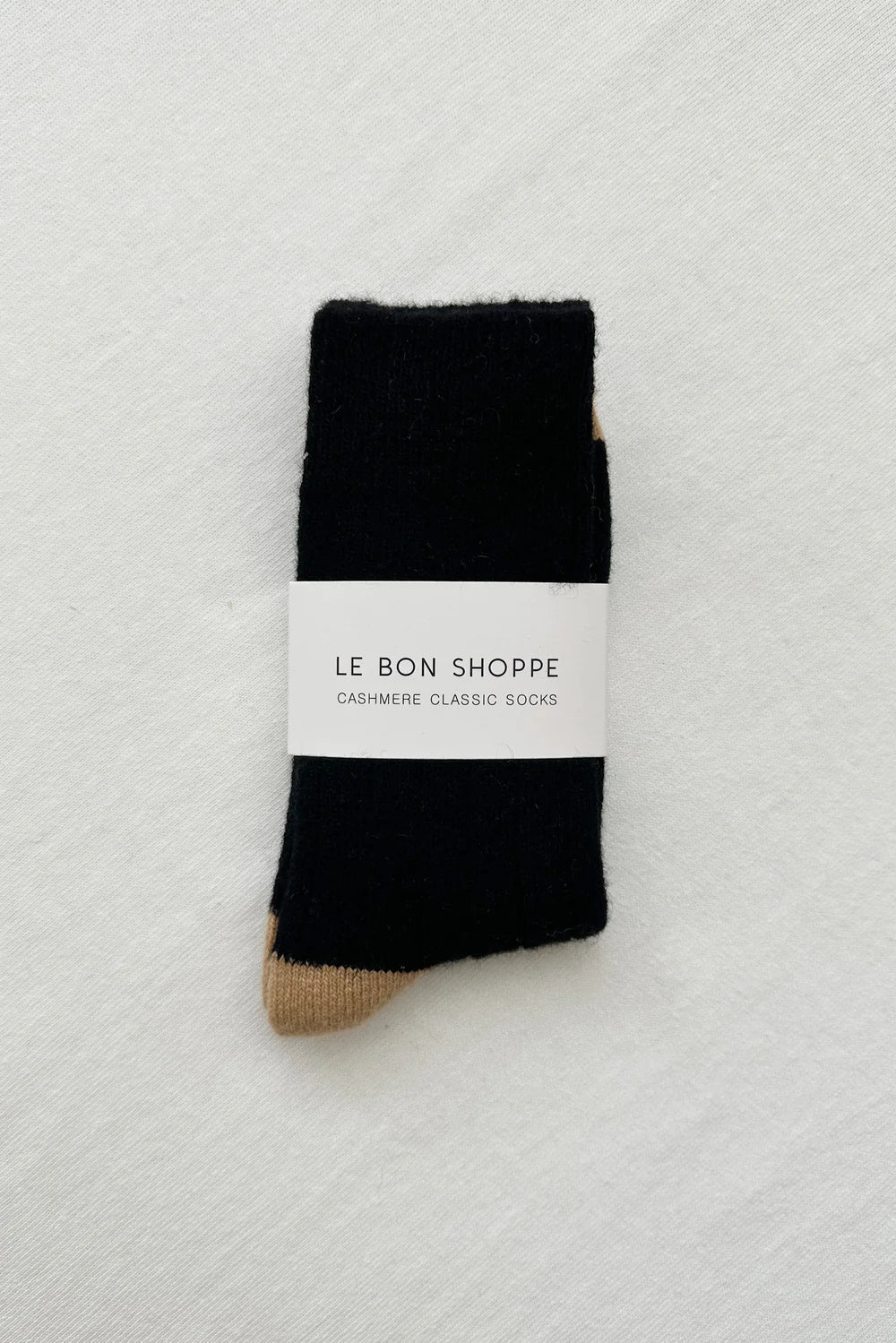 Le Bon Shoppe | Classic Cashmere Socks - Black