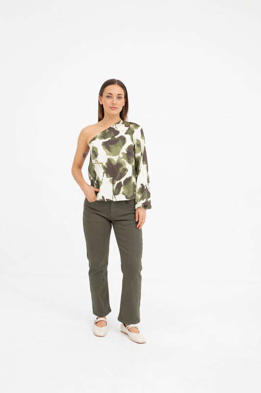 Mus & Bombon | Brickell Pant - Dark Green