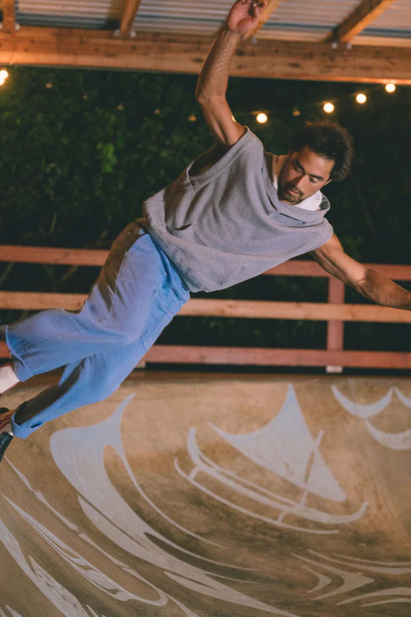 Jungmaven | Balboa Hooded Sweatshirt - Heather Grey - Unisex