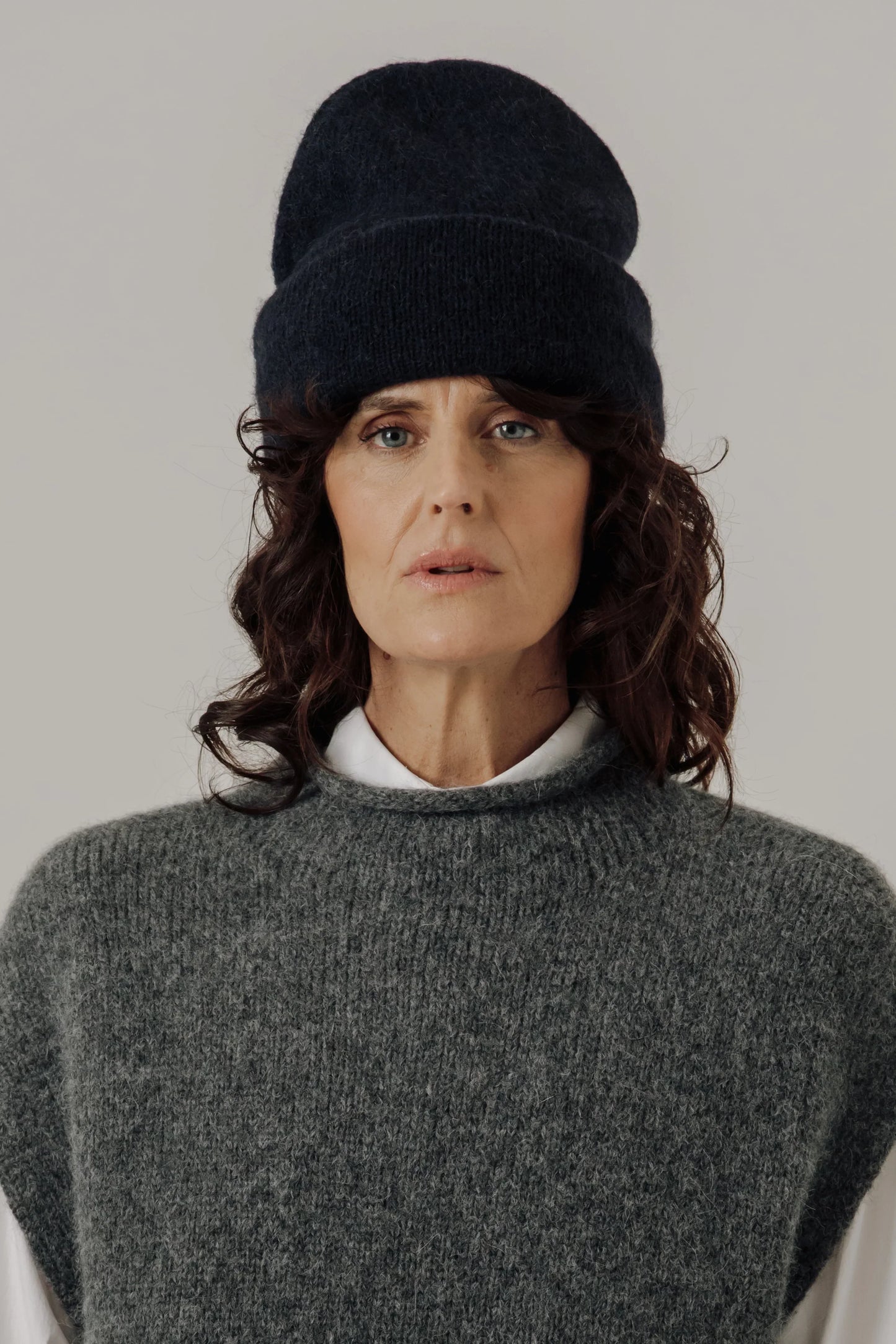 Bare Knitware | Baby Alpaca Andes Beanie - Dark Navy