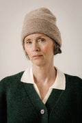 Bare Knitwear | Baby Alpaca Andes Beanie - Dark Fawn